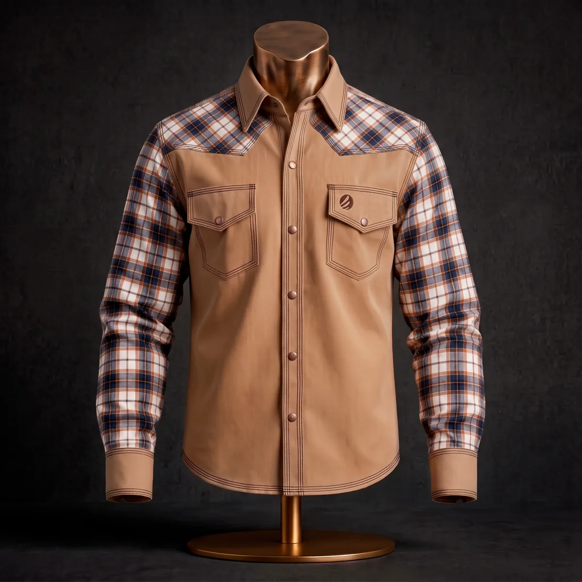 Sand Brown Plaid II Shirt